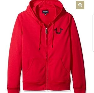 TRUE RELIGION MEN'S SHOESTRING HORSESHOE HOODIE